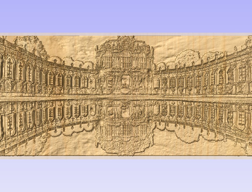 3d Dresden Building Cnc Svg Pattern Maker Patterns