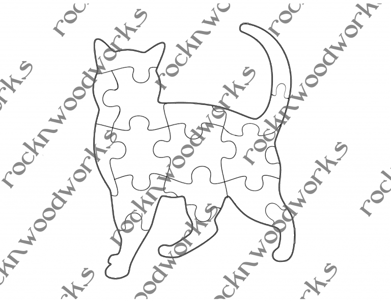 Cat puzzle sample Maker Patterns