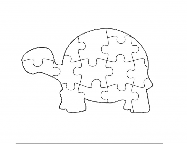 Turtle puzzle pattern – Maker Patterns